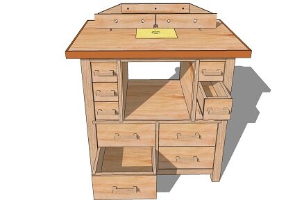 Делаем фрезерный стол для фрезерной машины