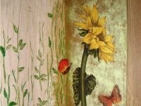 Декупаж стен - отличное дизайнерское решение!