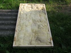 Панель потолка с утеплителем.