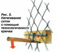 Натягивание сетки