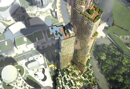 Представлен дизайн Блока "Н" в международном деловом районе Сеула