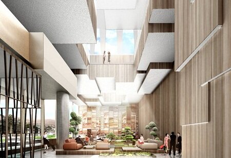 Представлен дизайн Блока "Н" в международном деловом районе Сеула