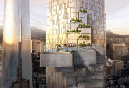 Представлен дизайн Блока "Н" в международном деловом районе Сеула