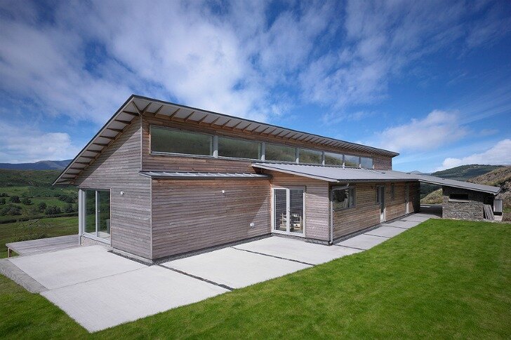 Гладкий чистый долгосрочный дом в Шотландии