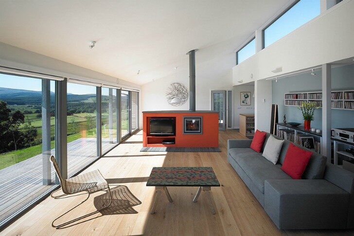 Гладкий чистый долгосрочный дом в Шотландии