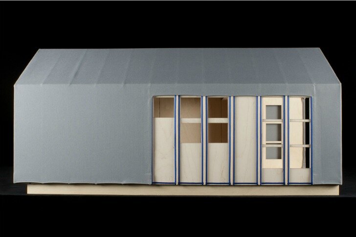 Лийна - модульное жилье не требующее инструментов для сборки
