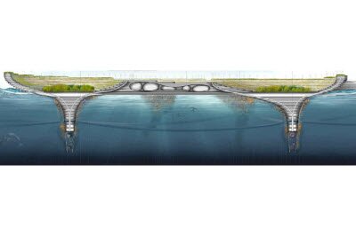 Новый Ноев Ковчег будет устойчивым плавучим городом.