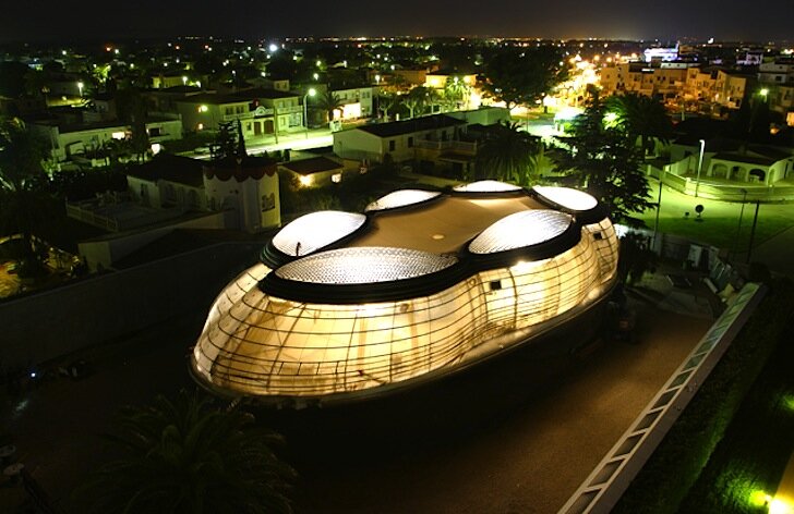 Пластиковая частная вилла в Испании сохранить энергию для владельцев