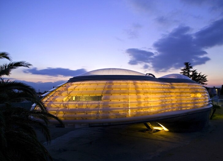 Пластиковая частная вилла в Испании сохранить энергию для владельцев