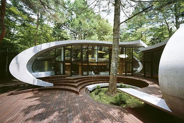 Японская резиденция Shell