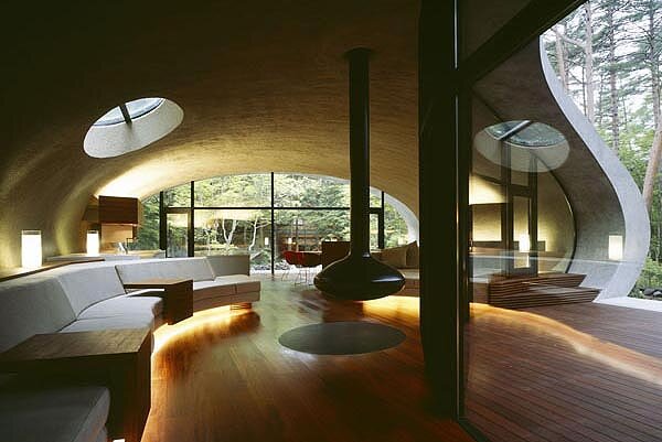 Японская резиденция Shell