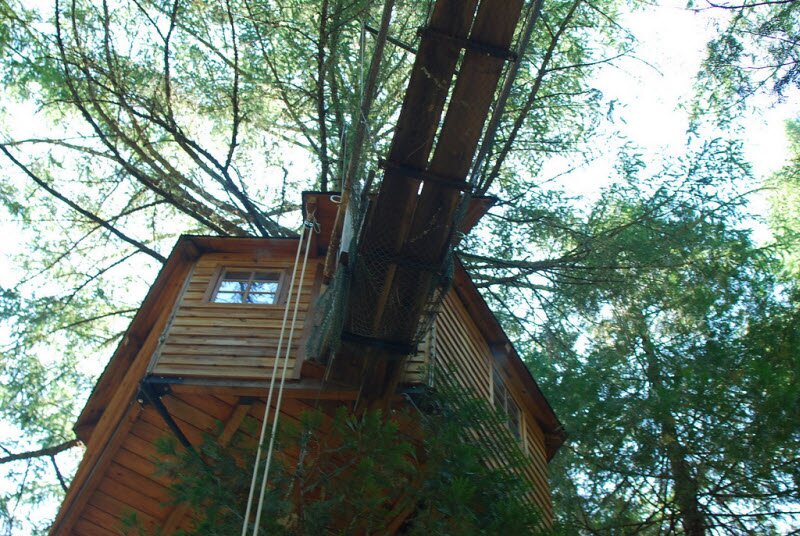 Michael Garnier построил на верхушках деревьев метрополис