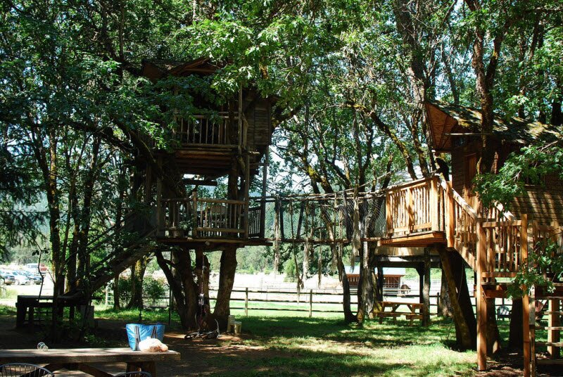 Michael Garnier построил на верхушках деревьев метрополис