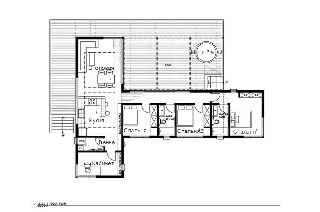 Каркасный энергоэффективный дом в пустыне