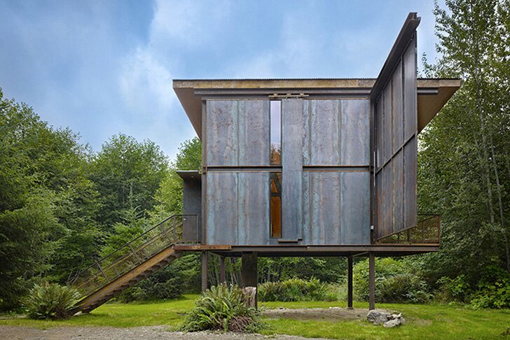 Кабина Sol Duc на четырех ходулях