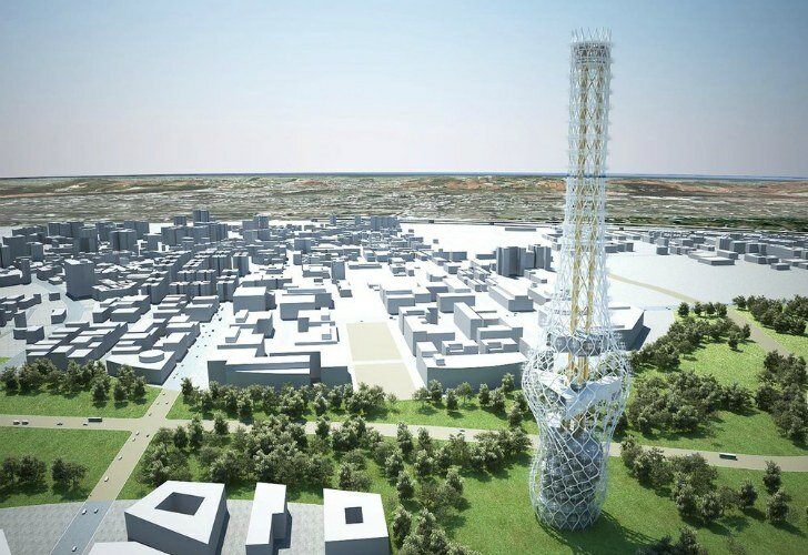 Энергогенерирующий небоскреб на Тайване