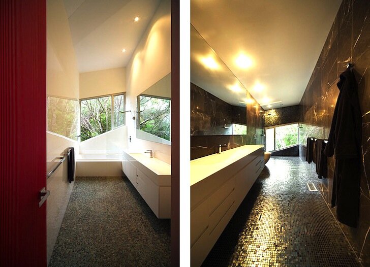 Дом оригами - ванная