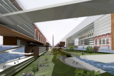 Солнечный небоскреб оживит загрязненные районы Венеции