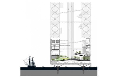 Солнечный небоскреб оживит загрязненные районы Венеции