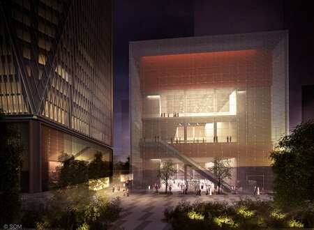 Башня SOM в Сеуле добавляет новое измерение в области энергоэффективности