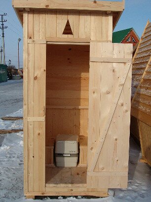 Биотуалет приспособили