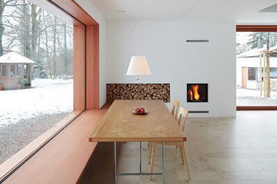 11 × 11 современный сборный дом в Германии