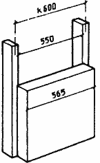 Расчет положения элементов каркаса