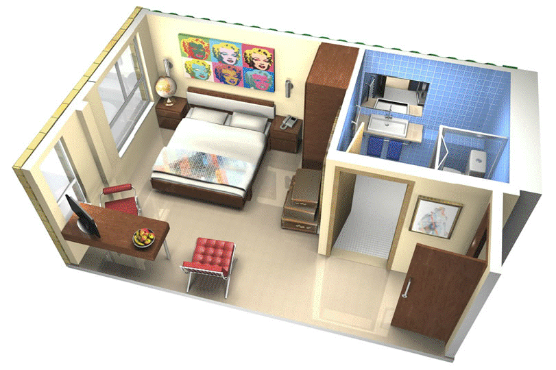 Гостиничный комплекс контейнр