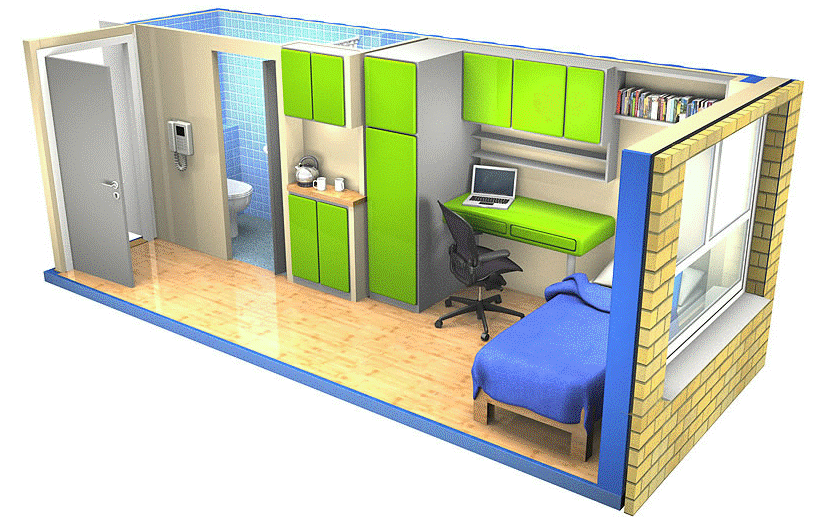 Студенческий комплекс контейнр