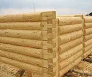 Рубка стен "в лапу"