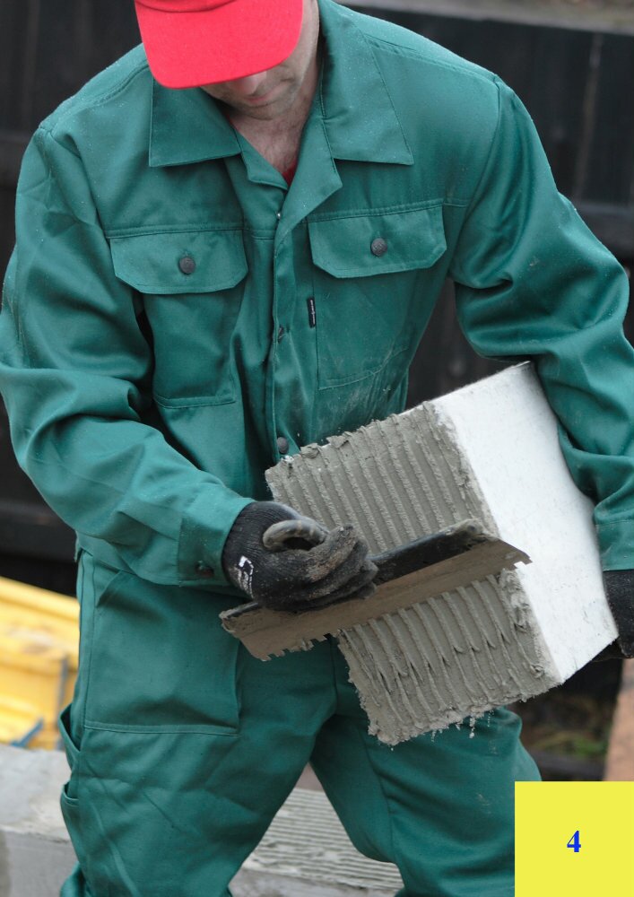 Кладка пеноблоков