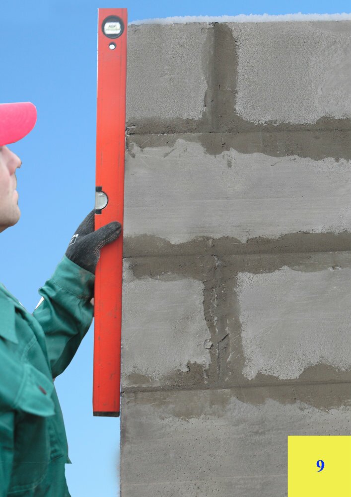 Кладка пеноблока