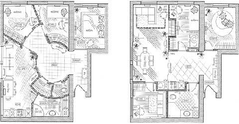 При правильной планировке дома