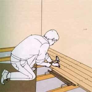 укладка пола