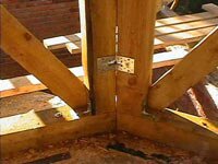 Виды соединений стропил