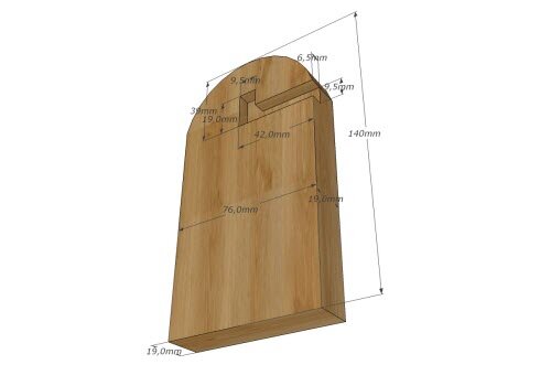 Держатель для бумажных полотенец - Боковинки
