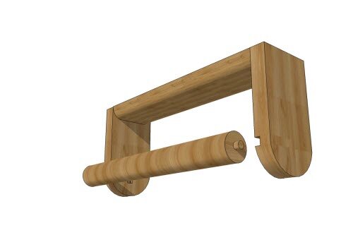 Держатель для бумажных полотенец - чертеж