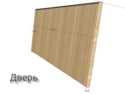 Хлебница - чертеж