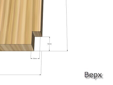 Хлебница - чертеж