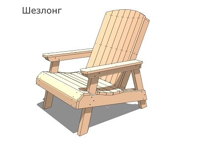 Изготовление шезлонга