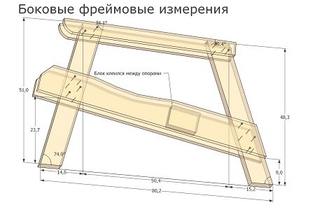 Изготовление шезлонга