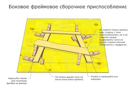 Изготовление шезлонга