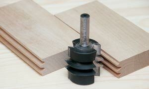 Некоторые шипованные соединения получают при помощи одной фрезы