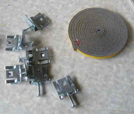 Крепление мойки