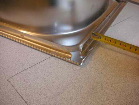 Замеряем бортик