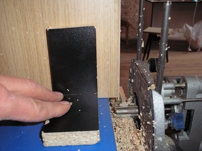 Потом по торцу