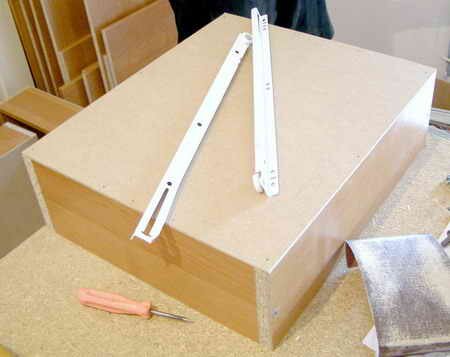 Изготовление выдвижного ящика+видео