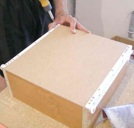 Изготовление выдвижного ящика+видео