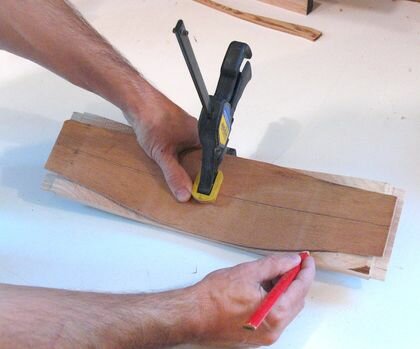 Прочерчивание по шаблону