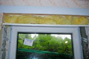 Утепление пластиковых окон